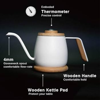 Amazon | SimpleReal TAMAGO 細口ミニコーヒードリップケトル